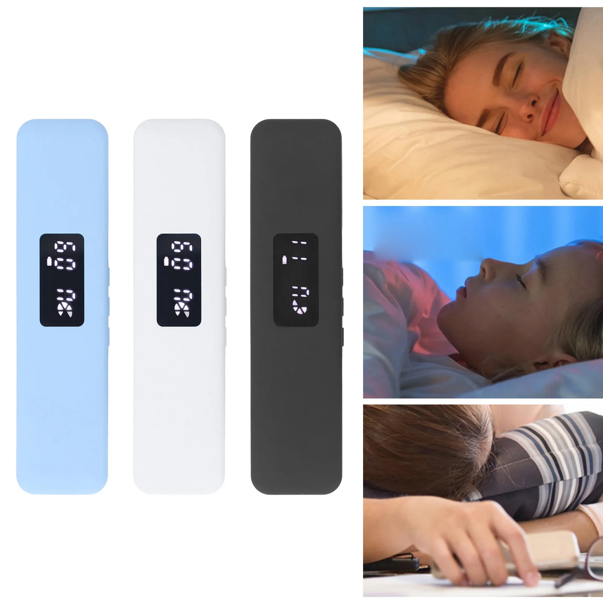 Enceinte d'oreiller sans fil Bluetooth, contrôle manuel du volume, minuterie, conduction osseuse, basses stéréo, pour le bureau