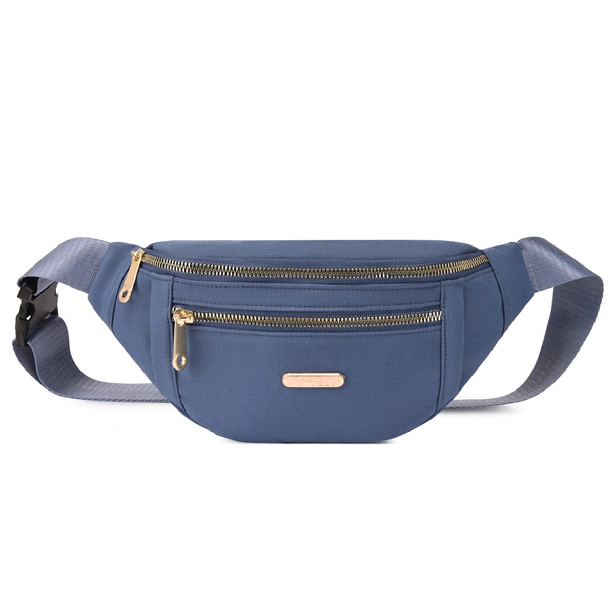 Women Waist Bag Fanny Pack Zipper Chest Bag Female Banana Bag Money Pouch Travel Shoulder Purse Belly Pocket Hip Bum Bag - Lootquake