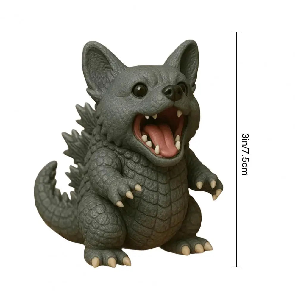 Handmade Dog Sculpture Handmade Resin Dog Figurines for Home Office Decor Collectible Puppy for Pet Unique Home Decoration