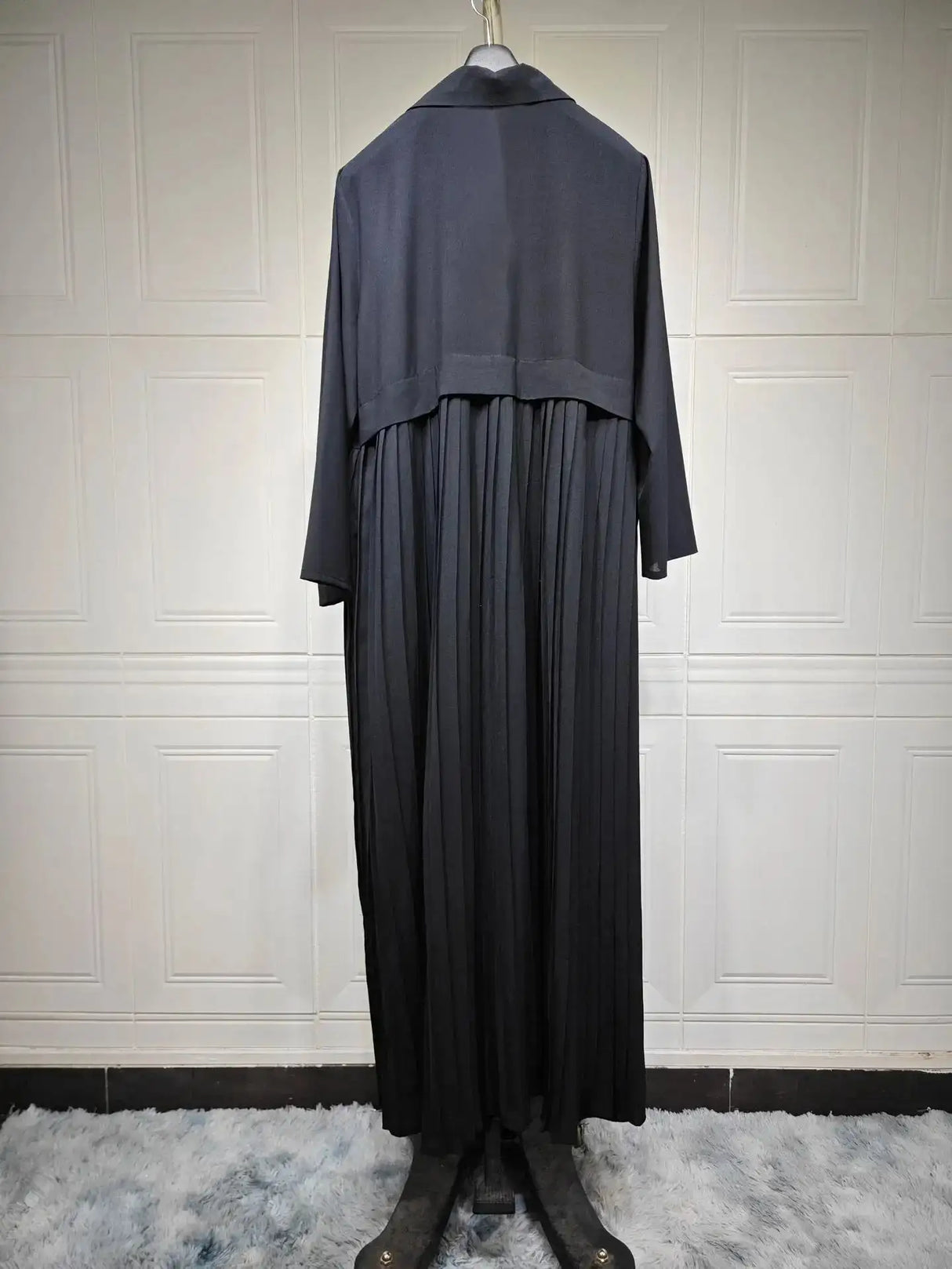 Eid Muslim Party Abaya for Women Ramadan Cardigan Pleated Long Dress Morocco Kaftan Vestidos Largos Dubai Robe Jalabiya 2024 - Lootquake