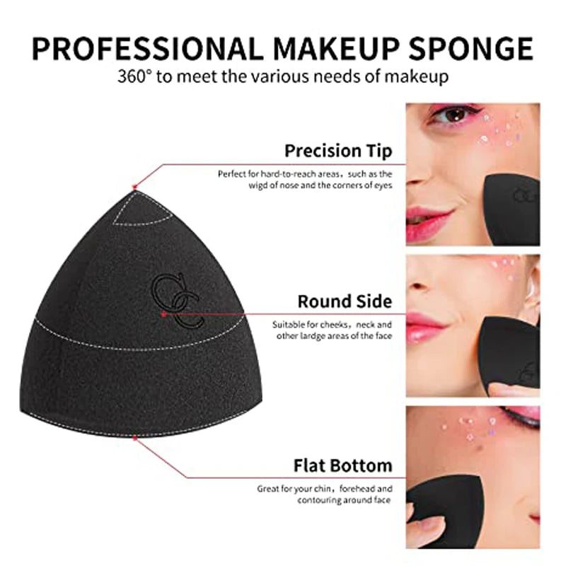 Docolor Makeup Foundation Sponge Face Makeup Cosmetic Puff Powder Beauty Egg Facial Soft Tools Accessories Ball Bevel Cut