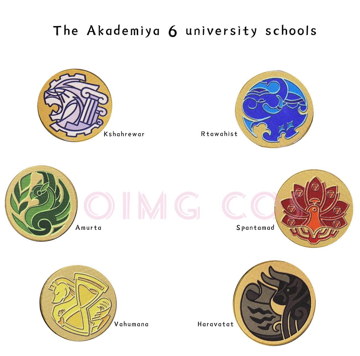 The Akademiya Cosplay CostumeImpact Carnival Uniform Wig Anime Halloween Costumes Men Game