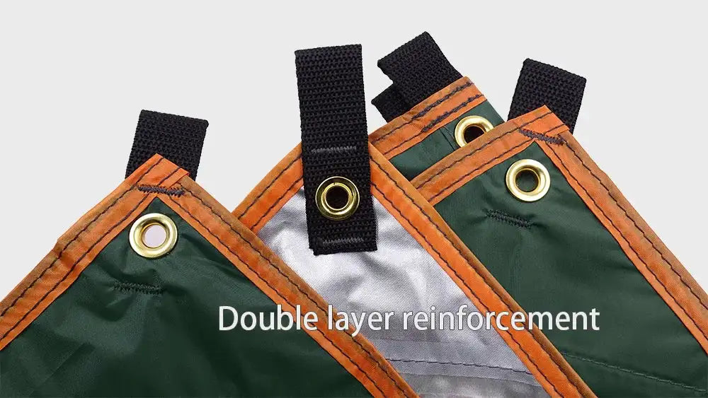 4x3m 3x3m Awning Waterproof Tarp Tent Shade Ultralight Garden Canopy Sunshade Outdoor Camping Hammock Rain Fly Beach Sun Shelter - Lootquake