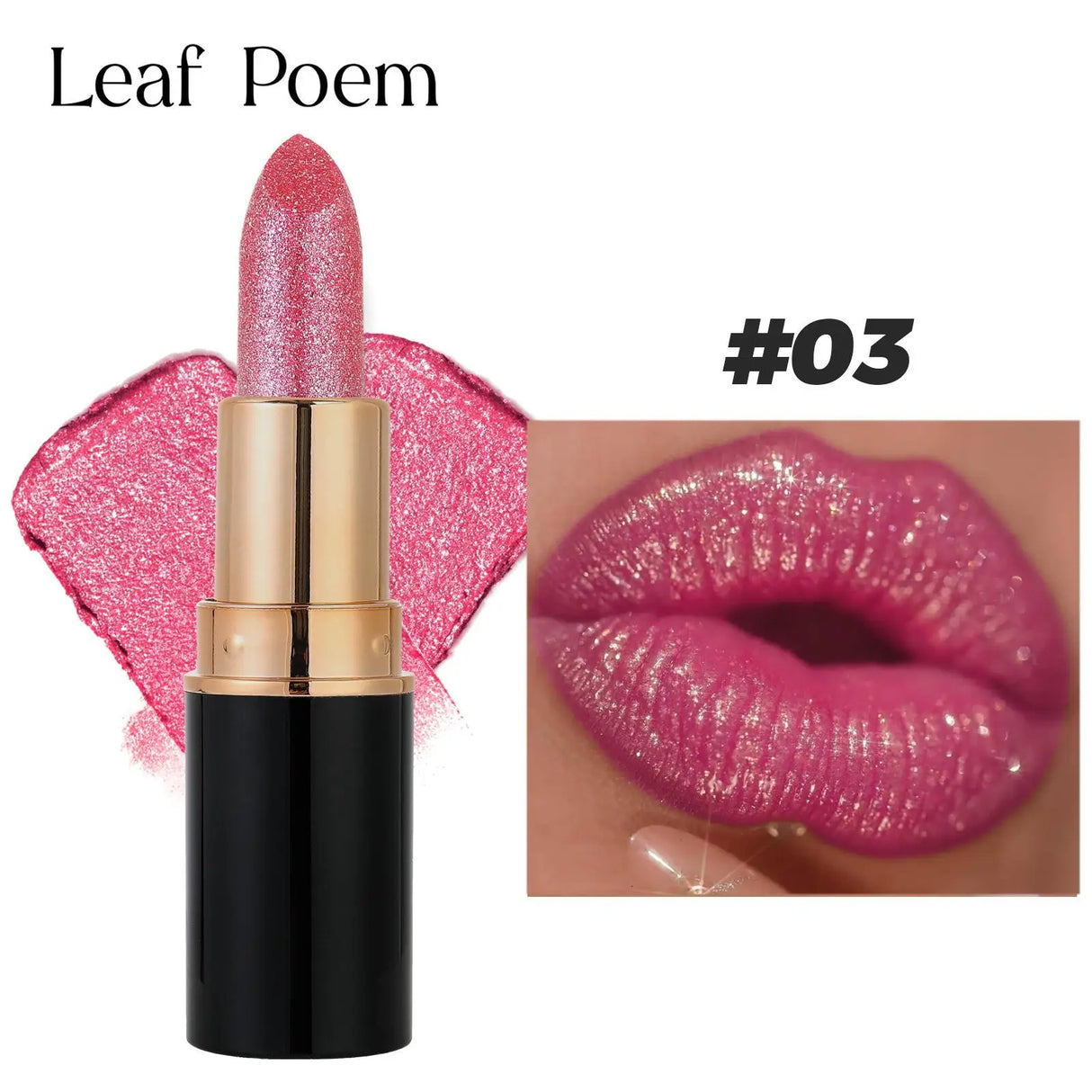 Makeup Non-sticky Non-fading Lipstick Pearlescent Long-lasting Moisturizing Fine Glitter Lip Gloss Hydrating Waterproof Lips Hot