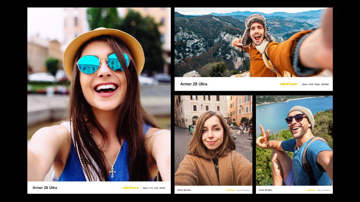 Teléfono robusto Ulefone Armor 28 Ultra 5G con imagen térmica por IA, Dimensity 9300+, 1 TB de ROM, 32 GB de RAM, Android, AMOLED