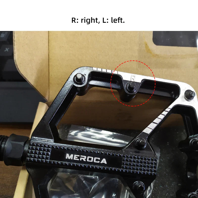 Bicycle Pedals Sealed DU Bearing Nonslip Pedal Mountain Road Bike Cycling Alloy Platform Mtb Pedal