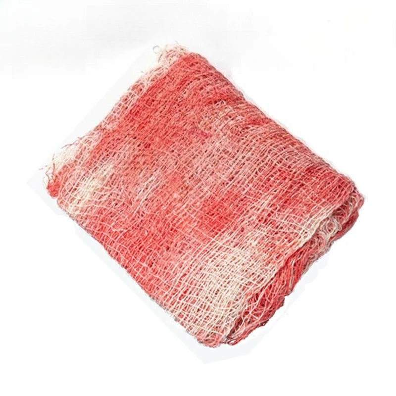 Décorations d'Halloween 76 x 183 cm, gaze noire effrayante, filet pour fenêtre, table, porte, déguisement, fête, maison hantée, décoration murale