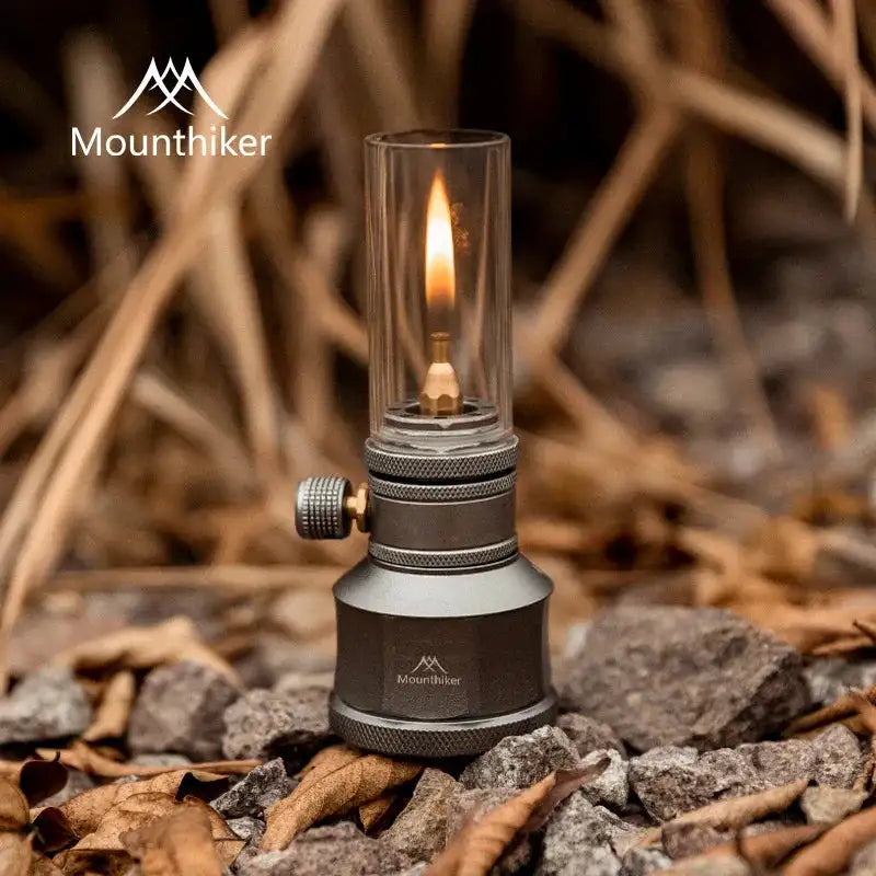 Portable Camping Gas Lamp Mounthiker Candlelight Tent Gas Lamp Home Dinner Decor - Lootquake