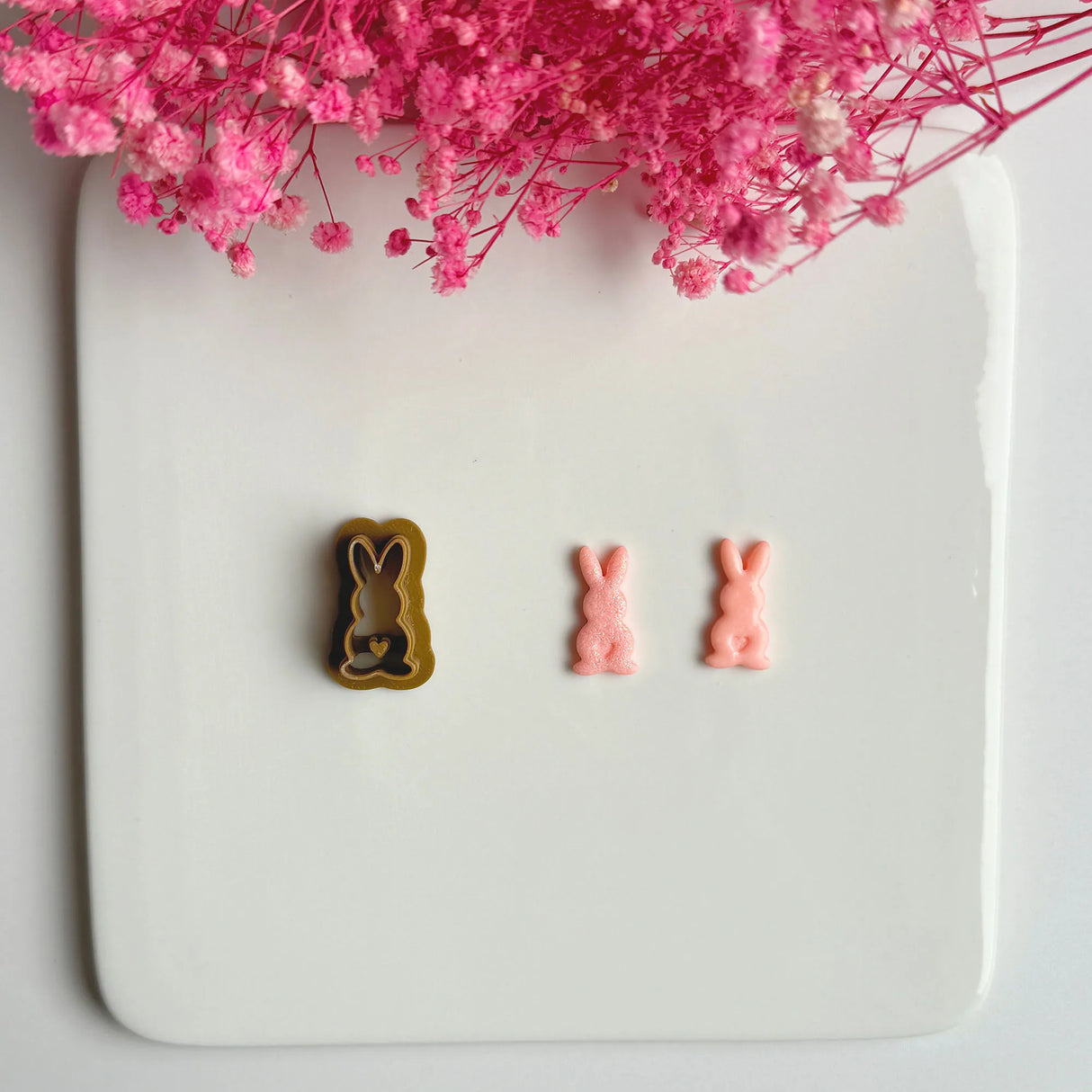 Easter Series Cute Cartoon Rabbit Carrot Shape Polymer Clay Cutters For DIY Earrings Jewelry Makings Embossing Cutting Die - Lootquake