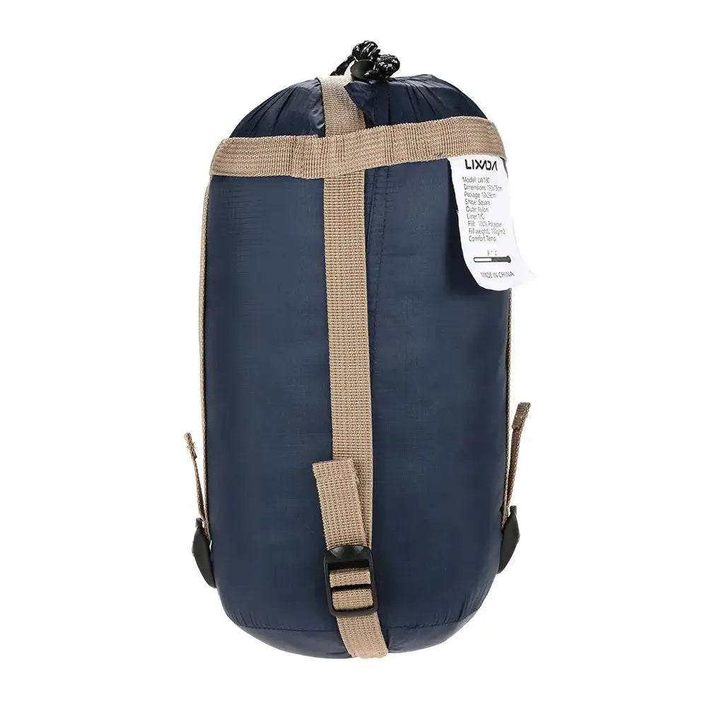 Saco de dormir portátil para exteriores Lixada de 190 x 75 cm, para acampar, viajar, senderismo, multifunción, ultraligero, 680 g, para mochileros.