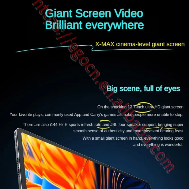 Nouvelle tablette Lenovo Xiaoxin Pad Pro 12.7 2025, dimensions 8300, résolution 2,9k, rafraîchissement 144 Hz, Wi-Fi, 10200 mAh, Android ZUI16