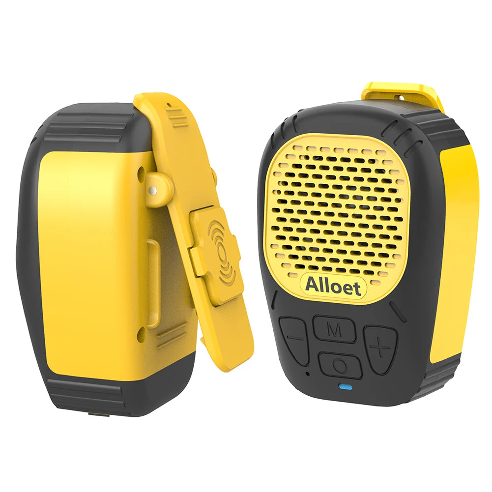 Altavoz portátil inalámbrico con Bluetooth 5.3 y correa magnética con clip, pequeño para ciclismo y senderismo.