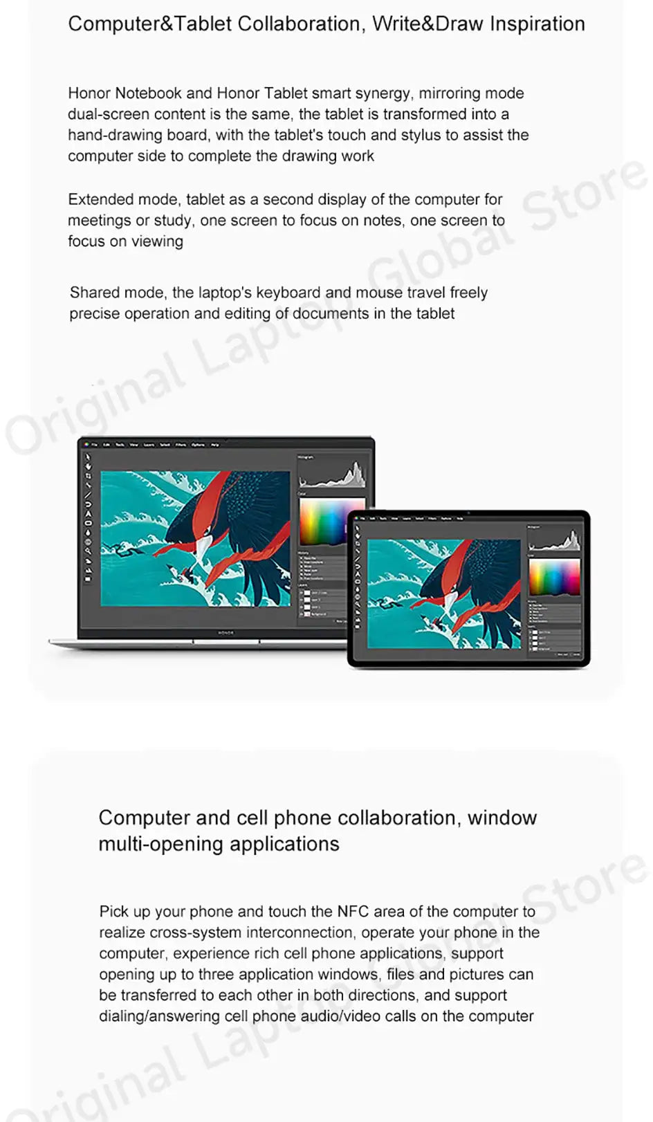 Honor Laptops X14/X16 2024 Riptide Edition R5 7640HS 16GB 512GB/1TB/2TB 60Hz IPS Screen 60Wh Ultra Large Battery Capacity Laptop - Lootquake