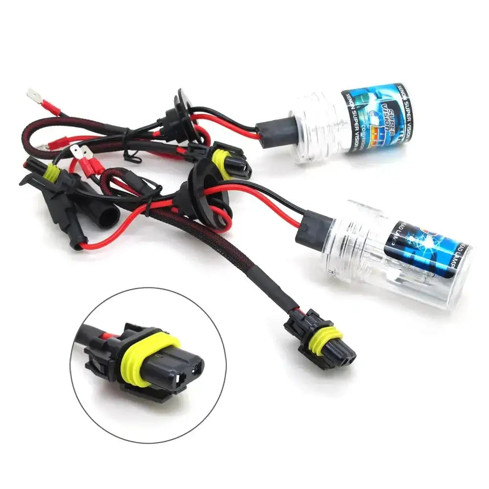 NEW 35W 55W HID Xenon Bulb Car Headlight H1 H3 H7 H11 9005 HB3 9006 HB4 Auto Headlamp Kit With Slim Block Ballast 12V DC - Lootquake