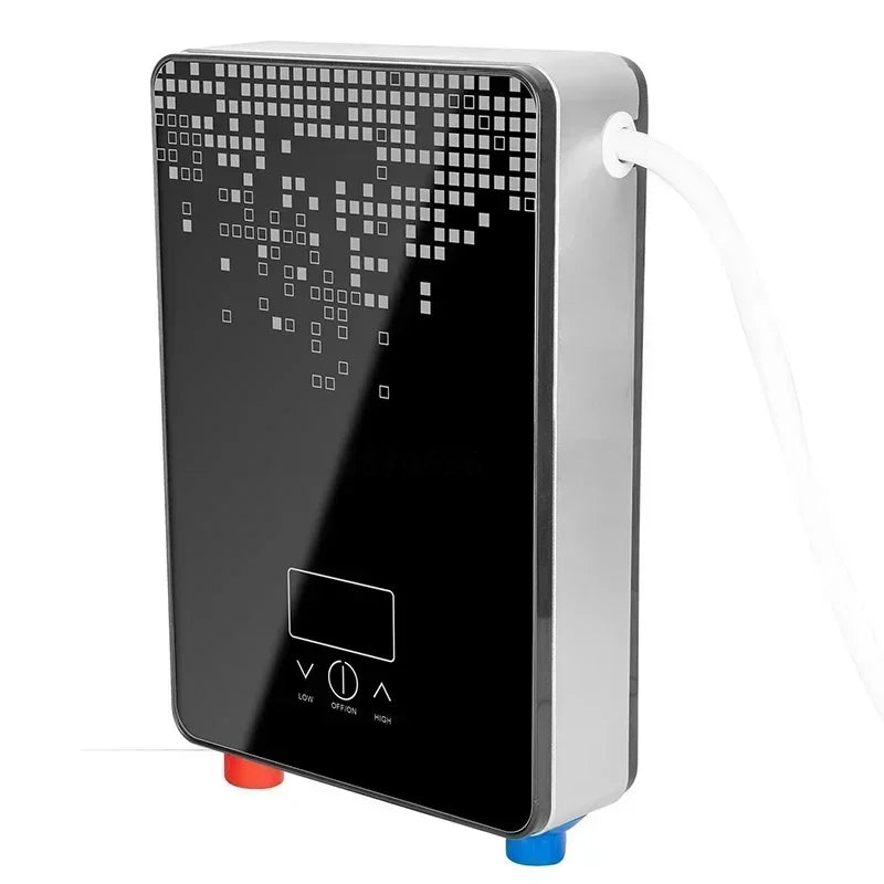 Chauffe-eau électrique instantané sans réservoir pour salle de bain, 110 V, 220 V, thermostat de douche sans réservoir, sûr, intelligent et automatique