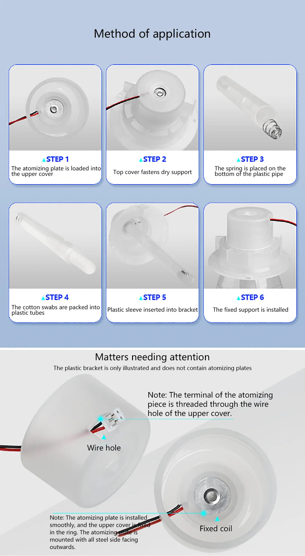 TYPE-C USB Mini Humidifier DIY Kits DC 5V Mist Maker And Driver Circuit Board Fogger Atomization Film Atomizer Sheet Oscillating