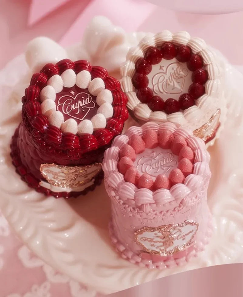 Rouge à lèvres Flowerknows Strawberry Cupid Cake Matte Velvet Lipgloss Lip Mud Makeup Korean Flower Know Lip Cream pour filles et femmes