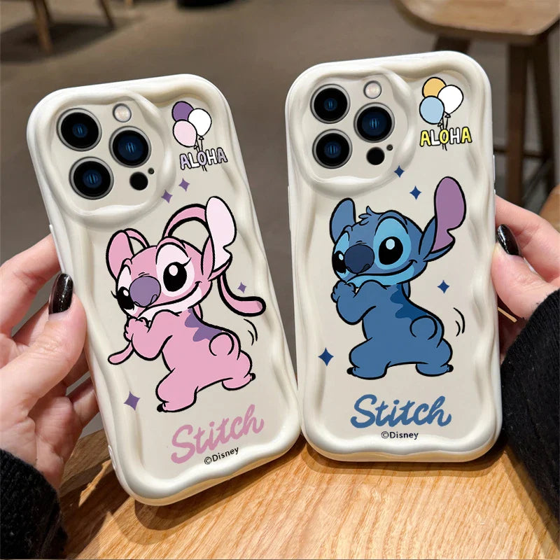 Funda para iPhone con los Ángeles de Disney Stitch