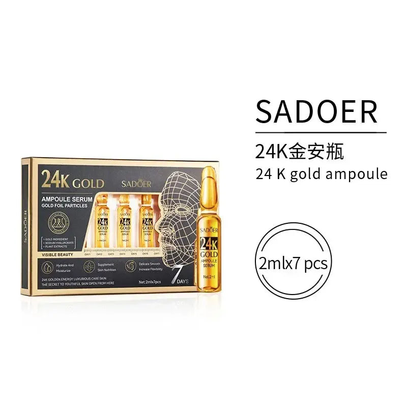 Suero de vitamina C para el rostro, hidratante, activador de la regeneración del colágeno, reafirmante e iluminador.