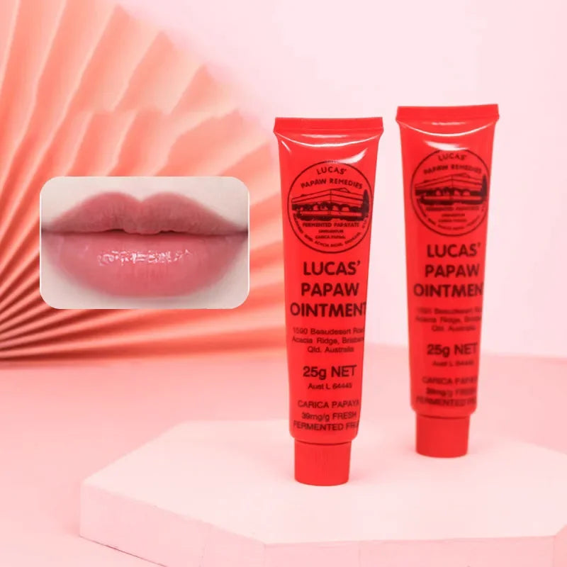 Face Care Lucas Papaw Ointment Balm Lipstick Moisturizing Anti Drying Multifunctional Hydrating Universal Cream Lip Balm Oil 25g