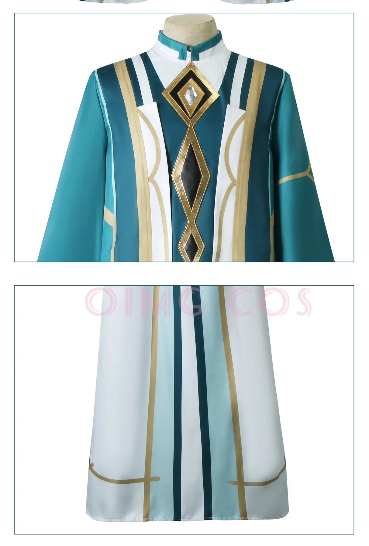 The Akademiya Cosplay CostumeImpact Carnival Uniform Wig Anime Halloween Costumes Men Game