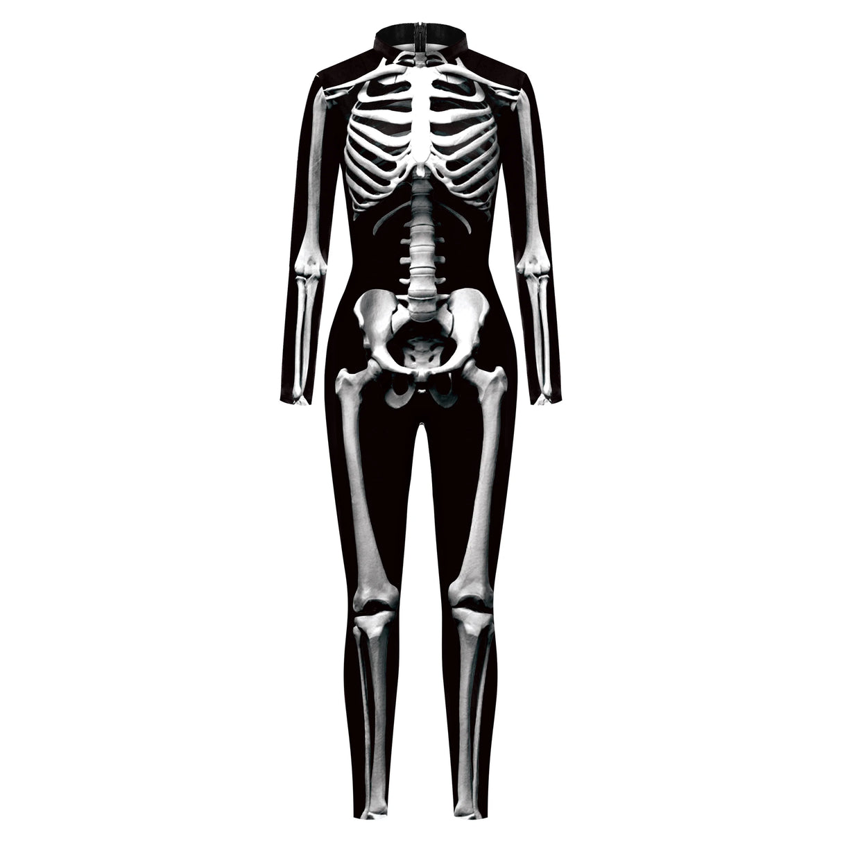 Skeleton Bodysuit High Elastic