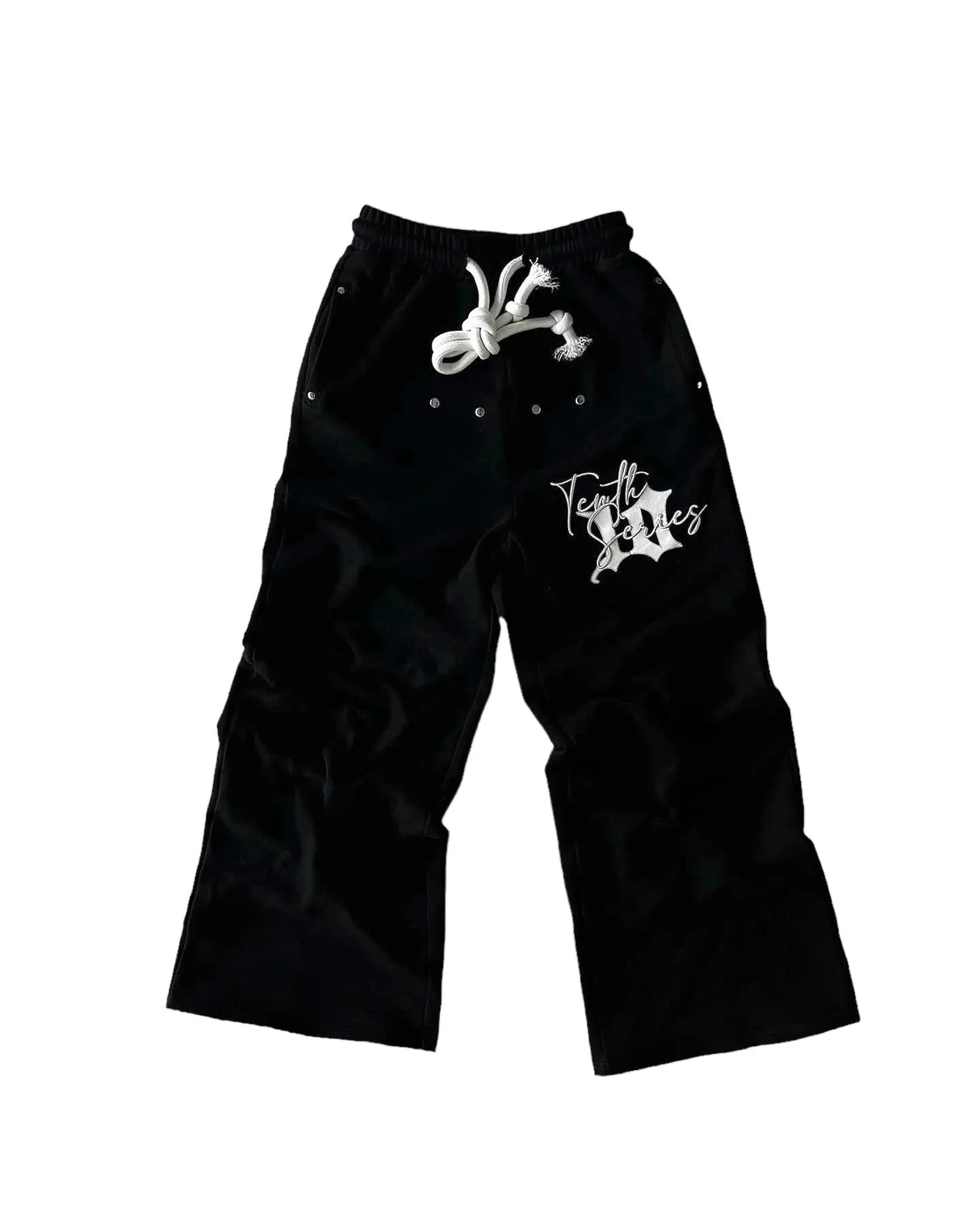 Y2K New Streetwear Sweatpants Men Women Joggers Harajuku Hip Hop Letter Graphic Embroidery Oversized Pants Goth Casual Trousers - Lootquake