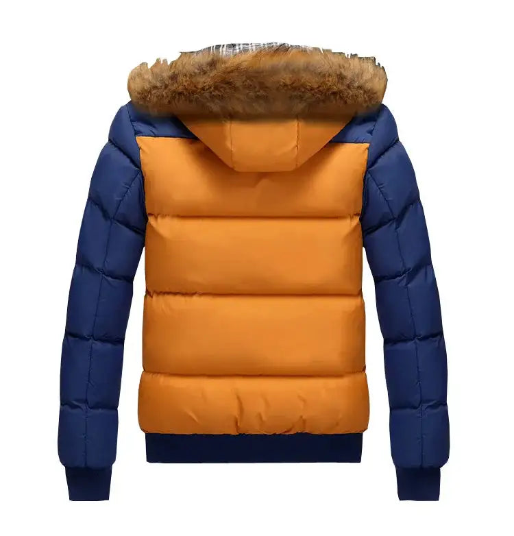 2023 New Jackets Men Winter Warm Faux fur Hoodies Outwear Slim Mens Coats Windbreaker Men Jacket chaqueta hombre MY132 - Lootquake