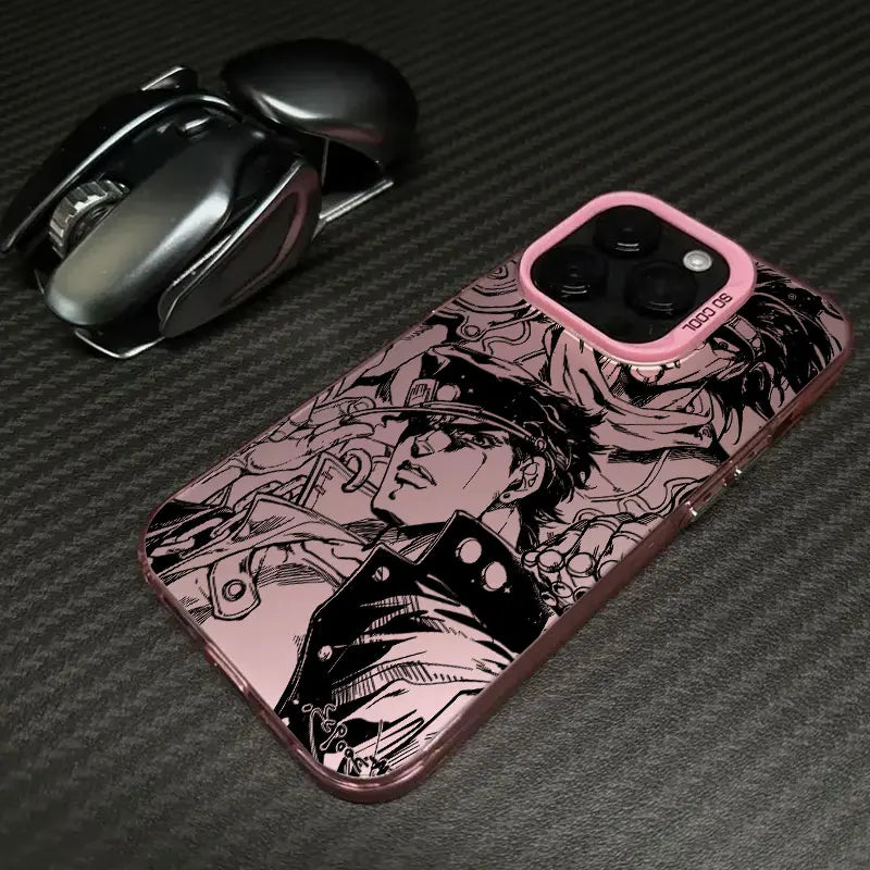 Funda para teléfono JoJos Bizarre Adventure Art Coque