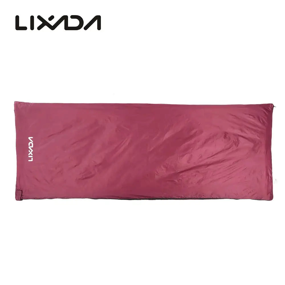 Saco de dormir portátil para exteriores Lixada de 190 x 75 cm, para acampar, viajar, senderismo, multifunción, ultraligero, 680 g, para mochileros.