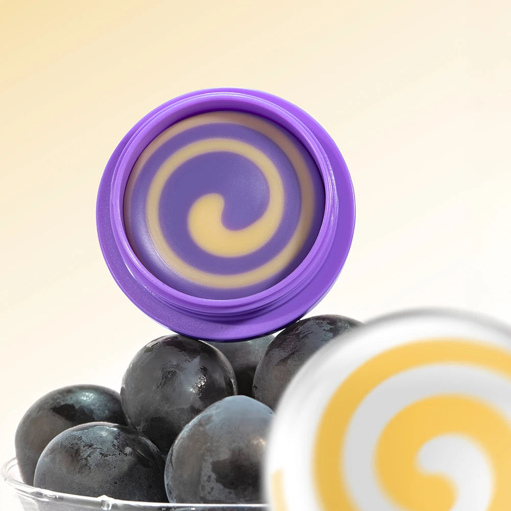 Lip balm, deeply moisturizing and soothing, fruit-flavored lip gloss lipstick, long-lasting nourishing and hydrating lip care li