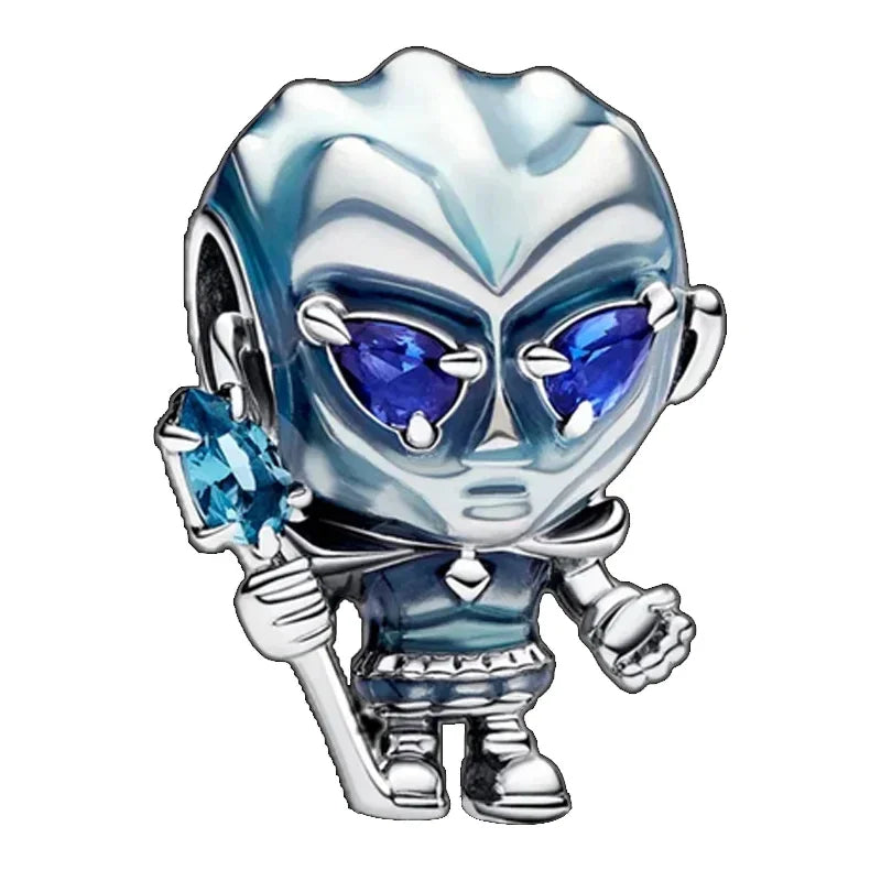 MINISO Charms Beads 925 Sterling Silver For 925 Original Harry 3mm Potter Bracelets Women Pendant DIY Jewelry Make Gifts - Lootquake