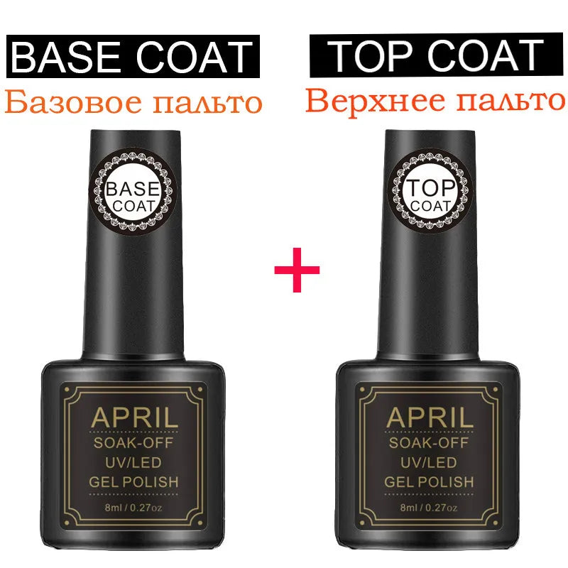 Esmalte de uñas en gel UV, imprimación semipermanente, capa superior híbrida, esmalte de uñas en gel, esmaltes de gel, manicura en gel