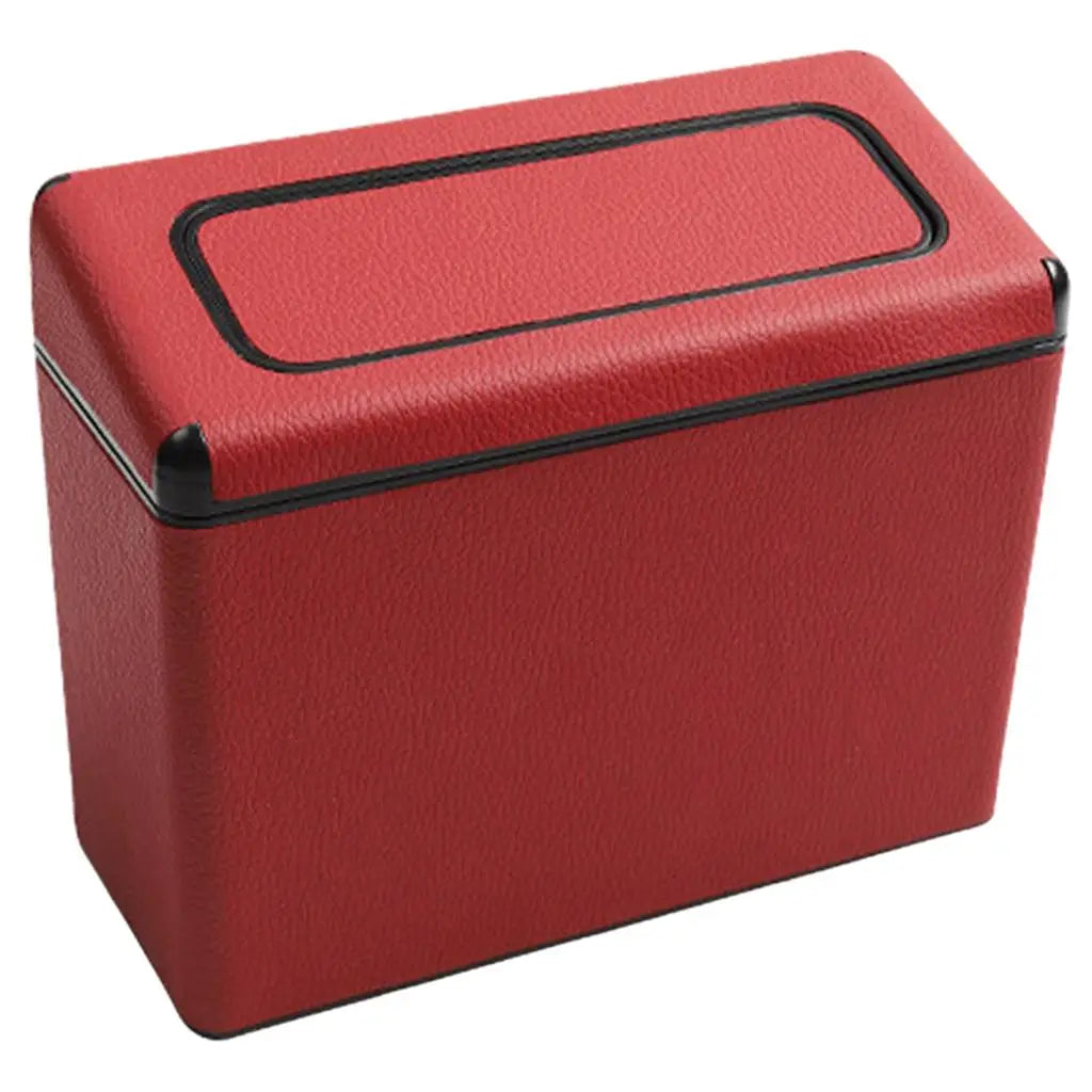 Car Trash Can with Lid Large Capacity Car Accessories Trash car Garbage Dustbin Car Office Organization