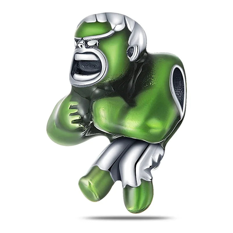 MINISO Charms Perles en argent sterling 925 pour bracelets Harry Potter originaux 3 mm, pendentifs pour femmes, bijoux à faire soi-même, cadeaux