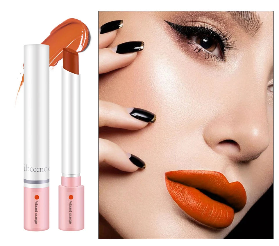 Ensemble de 4 rouges à lèvres, cosmétiques, teintes, brillants à lèvres, maquillage imperméable, mat, longue tenue, pommade