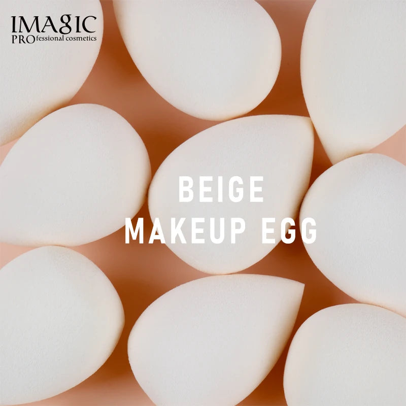 IMAGIC 10Pcs/Kit Makeup Sponge Set Soft Colorful Cosmetic Puff Powder Foundation Beauty Tool Wholesale Women Beauty Makeup Tool