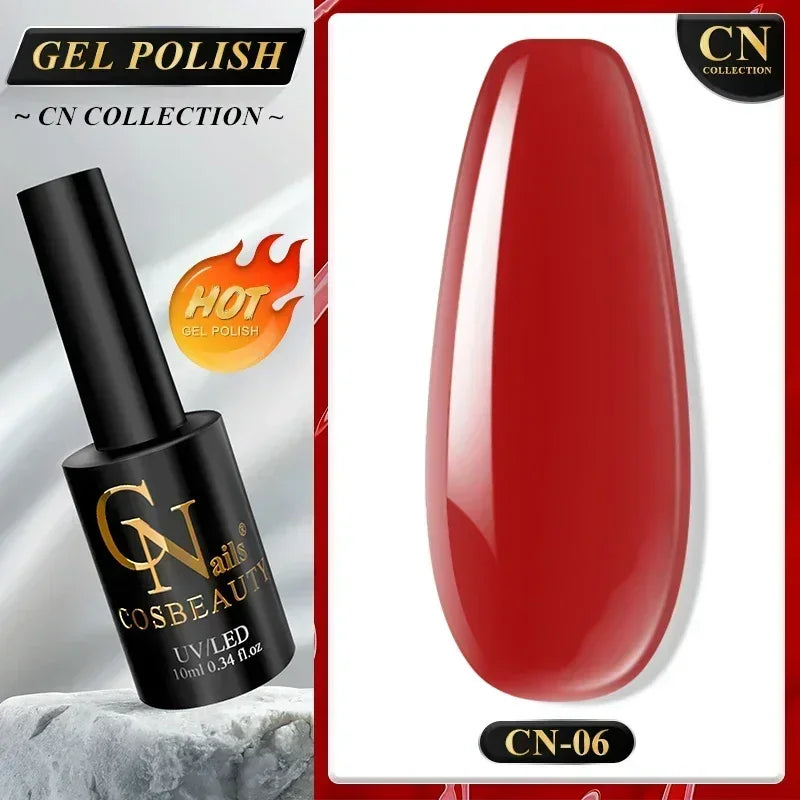 Esmalte de uñas CNails sin necesidad de limpiar, capa superior de gel transparente, capa base de gel, barniz de secado rápido, capa superior UV/LED, accesorios para decoración de uñas, esmalte de uñas mate