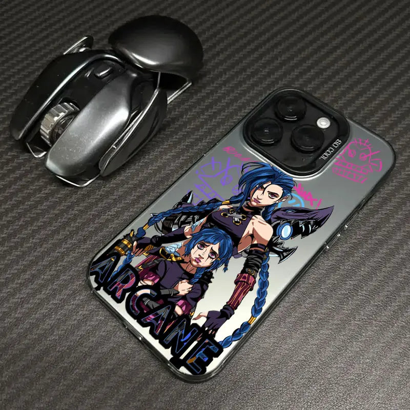 Funda para teléfono Game Arcane Jinxs Ekkos Coque
