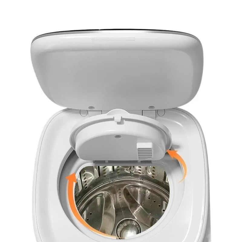 Mini machine à laver portable entièrement automatique, séchage domestique intégré pour sous-vêtements