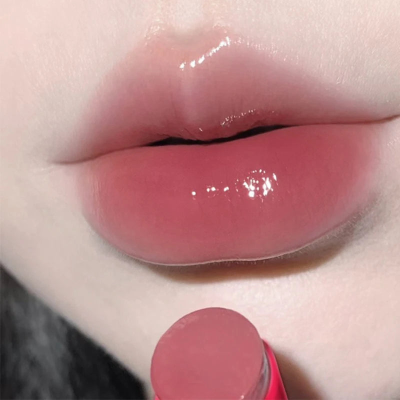 Brillo labial HERORANGE de alto brillo: duradero, sin transferencia, acabado espejo, tinte labial hidratante aterciopelado para un aspecto natural, vegano.