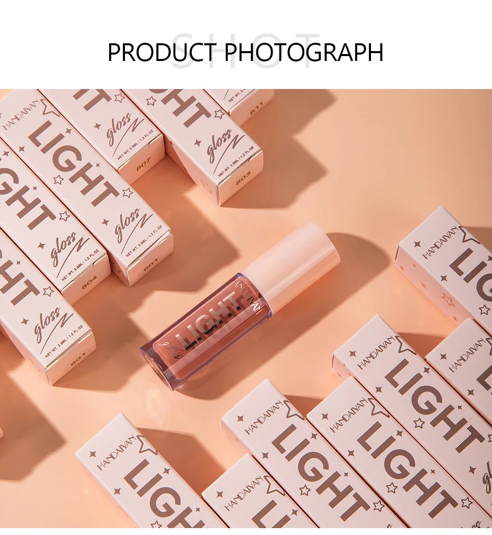 Mirror Lipgloss Moisturizing Sexy Lips Plumper Long Lasting Red Lip Gloss Tint Makeup Jelly Lip Glaze Cosmetics Lip Oil