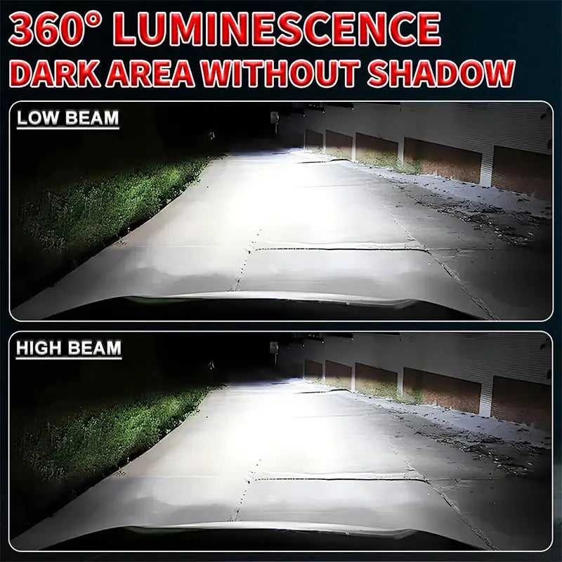 HLXG H7 H4 LED Headlight 12PCS 5570 CSP Chip 300W Auto LED Headlamp H8 H9 H11 H1 9005 9006 HB3 HB4 4300K 6K 8K Fog Lamp 12V - Lootquake