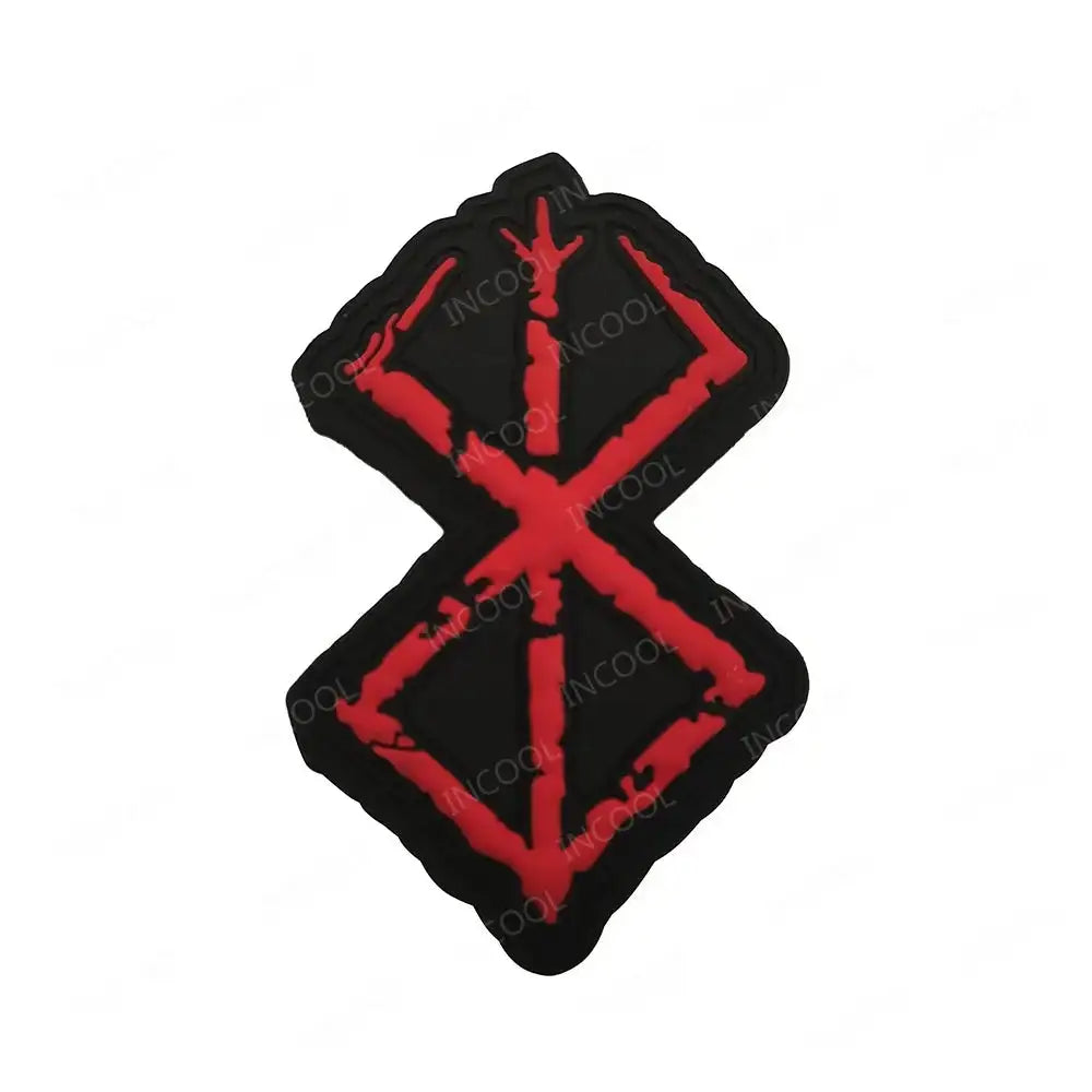 Embroidered Northern Europe Viking Compass Patches Rubber Viking Valknut Norse Runic Odin God Runes Glow In Dark - Lootquake