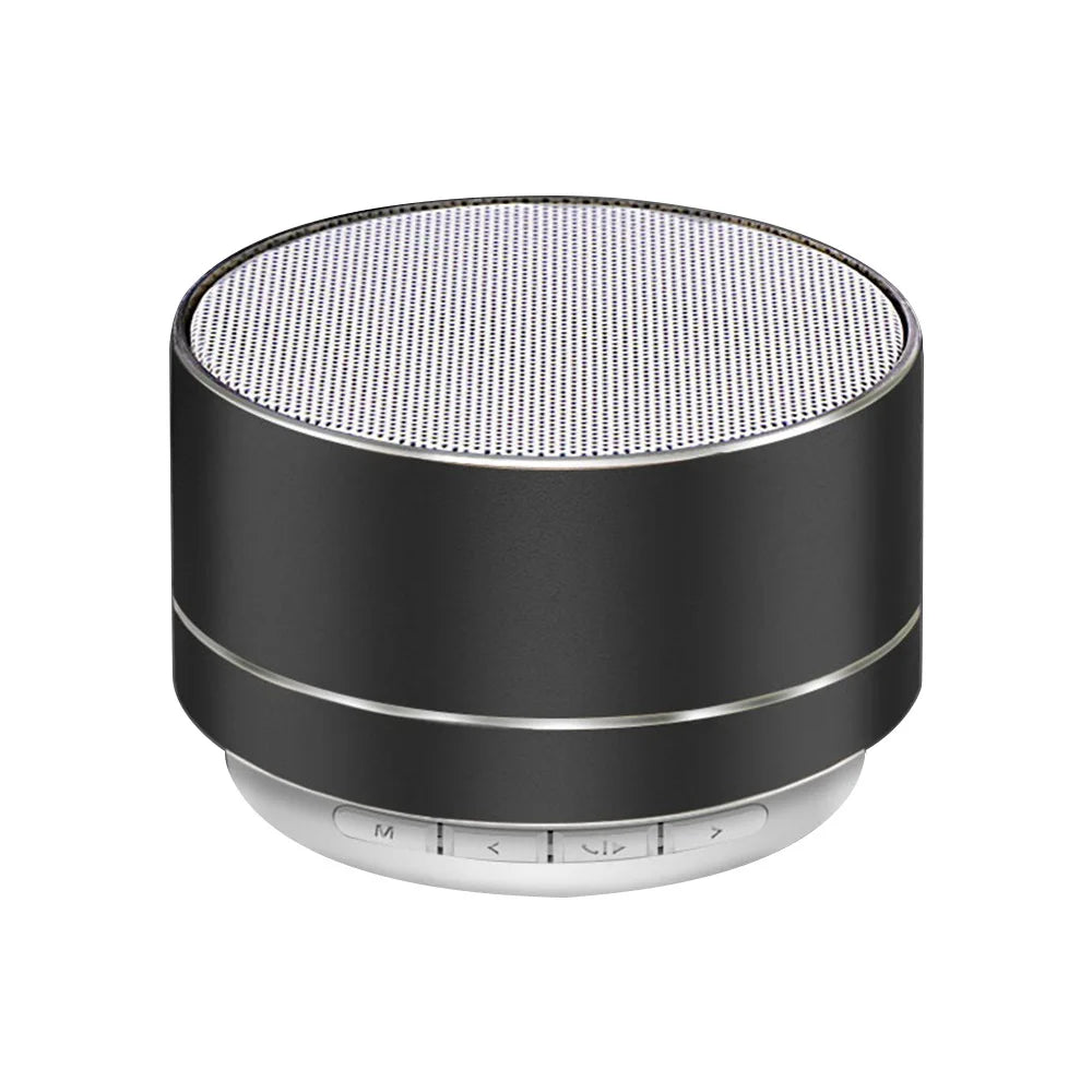 Altavoz Bluetooth portátil A10, música estéreo envolvente, minialtavoz subwoofer USB para exteriores, reproductor de audio, altavoz, micrófono, compatible con tarjeta SD