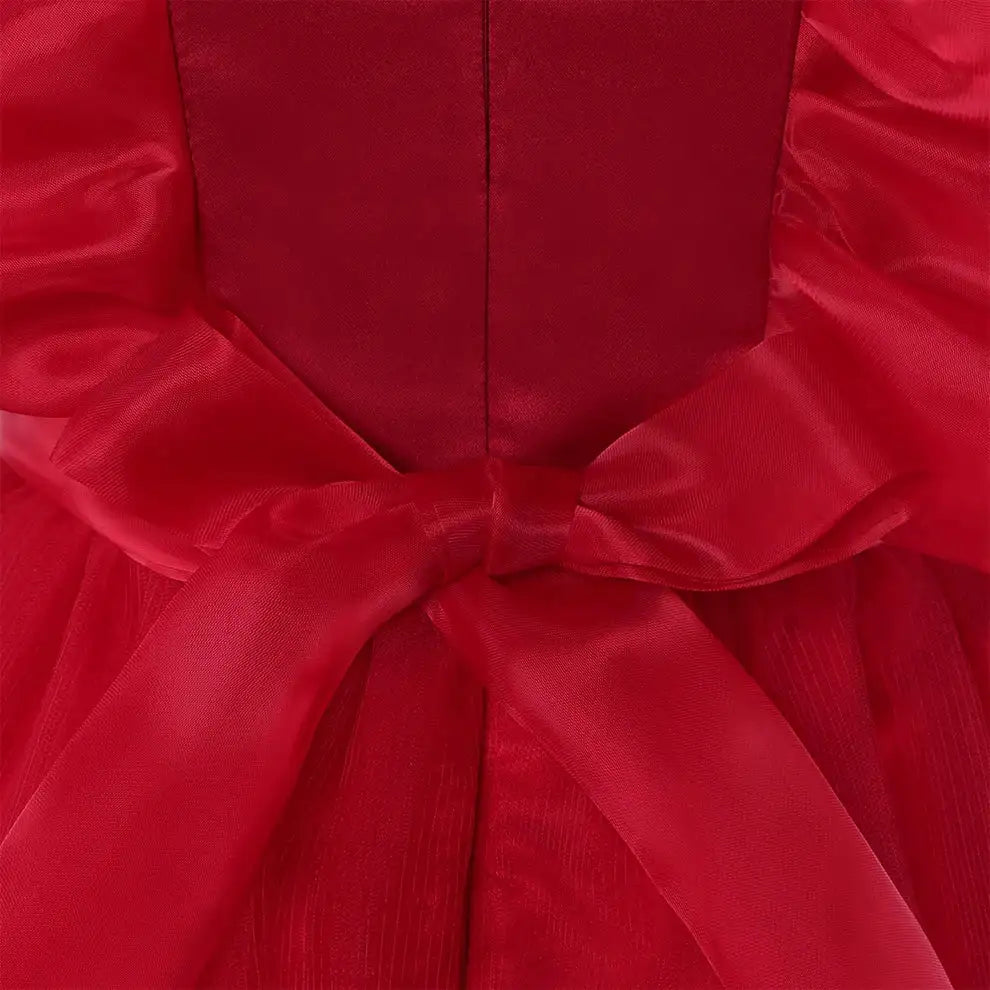 New Princess dress Large children's long dress Girl piano performance dress Festival party dress - Lootquake