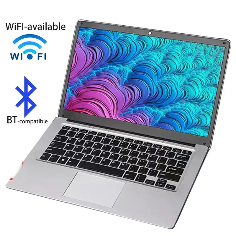 14 inch Cheap Windows 10 Laptop Notebook Student Laptops WiFi Bluetooth Camera Computer - Lootquake