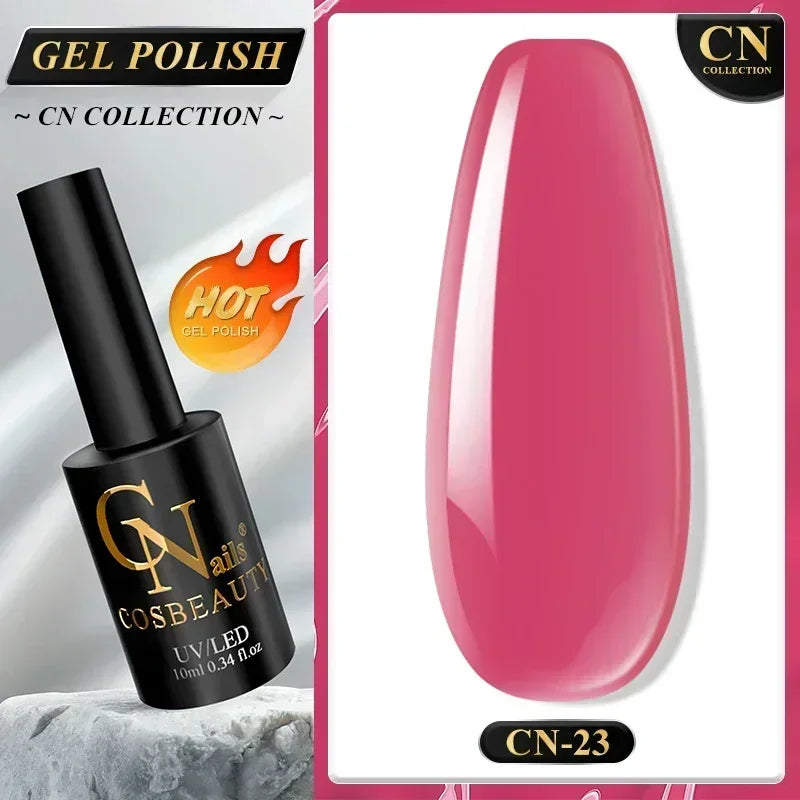 Esmalte de uñas CNails sin necesidad de limpiar, capa superior de gel transparente, capa base de gel, barniz de secado rápido, capa superior UV/LED, accesorios para decoración de uñas, esmalte de uñas mate