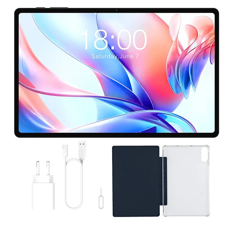 【Nouveau】 Tablette Android 15 Teclast P50Ai 11 pouces 90 Hz (6 Go + 10 Go) Max. 16 Go de RAM 128 Go Lpddr5 1280X800 Allwinner A733-Ai Octa-Core 7000 Mah Batterie Wifi-6 BT 5.4 Ai Tablettes PC