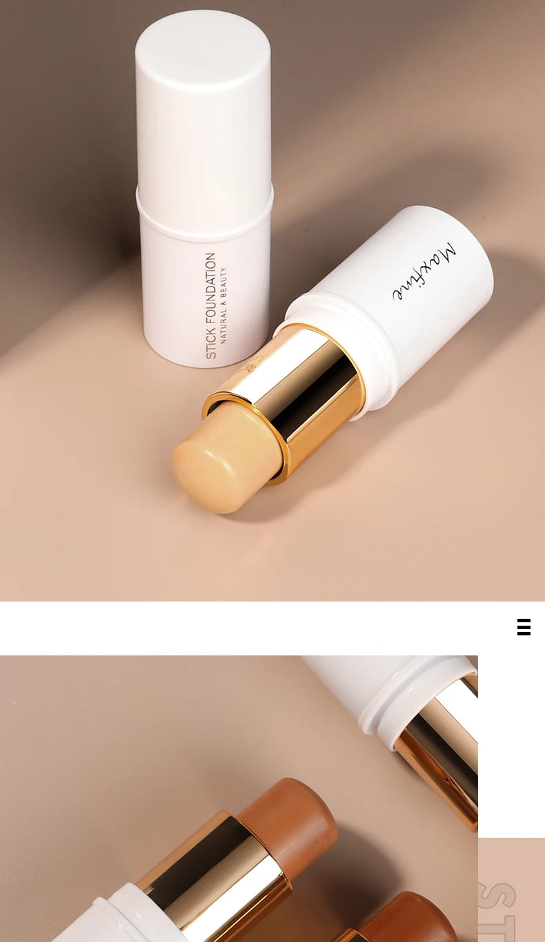 Fond de teint en stick - une formule crème mate naturelle, durable et miscible - sans cruauté et cadeau parfait pour la Saint-Valentin pour les femmes.